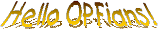 Hello OPFians!